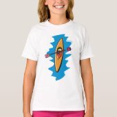カヤックパドルウォータースポーツ Tシャツ (正面)