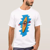 カヤックパドルウォータースポーツ Tシャツ (正面)