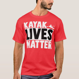カヤックパドル白水漕ぎカヤックボート7 Tシャツ