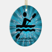 カヤックパーソナライズされたオーナメント セラミックオーナメント (右)