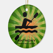 カヤックパーソナライズされたオーナメント セラミックオーナメント (左)