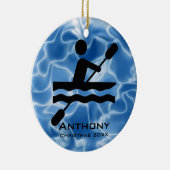 カヤックパーソナライズされたオーナメント セラミックオーナメント (右)