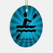 カヤックパーソナライズされたオーナメント セラミックオーナメント (右)
