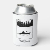 カヤックパーソナライズされたカヤッカー 缶クーラー (缶正面)