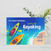 カヤックパーティー 招待状 (スタンド正面)