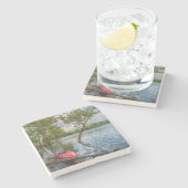 カヤックフローティングOn Table Rock Lake ストーンコースター (横)