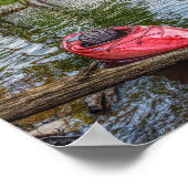 カヤックフローティングOn Table Rock Lake ポスター (角)