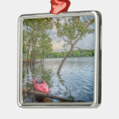 カヤックフローティングOn Table Rock Lake メタルオーナメント (左)