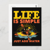 カヤックホビーカヤックライフ ポストカード (正面/裏面)