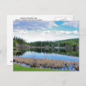 カヤックマーシャル湖 – 境界B.C. ポストカード (正面/裏面)