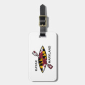 カヤックメリーランド ラゲッジタグ (正面縦)