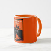 カヤックレイクアンドリバー魚釣り マグカップ (正面右)