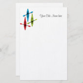 カヤックレターヘッド 便箋 (正面/裏面)