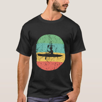 カヤックヴィンテージレトロカヤック Tシャツ