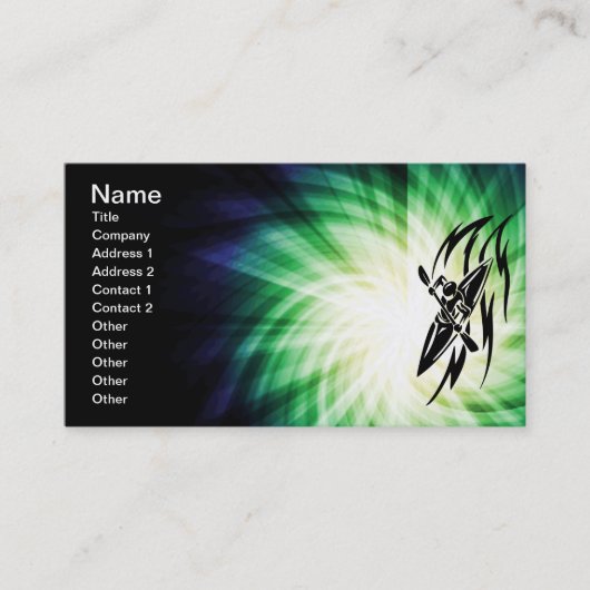 カヤックールク 名刺 (正面)