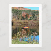 カヤック乗り ポストカード (正面)