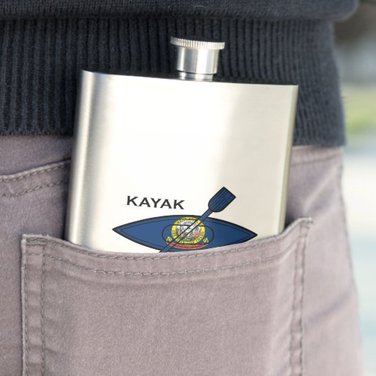 カヤック州旗 フラスク (インサイチュ)
