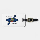 カヤック州旗 ラゲッジタグ (正面横)