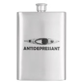 カヤック抗鬱薬 フラスク (正面)
