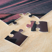 カヤック湖アットサンセット ジグソーパズル (側面)