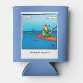 カヤック笑わされるユーモアクーラーボックスプレゼント 缶クーラー (正面)