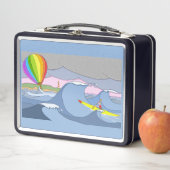 カヤック船長とバルーンメタルランチボックス メタルランチボックス (インサイチュ)