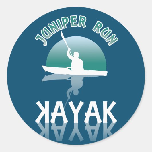 カヤック走ジュニパー – カヤック ラウンドシール (正面)