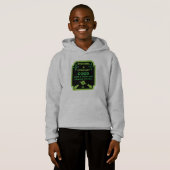 カヤック魚とキャンプ魚釣りトリップギフトフード付きスウェットシャツ (正面フル)