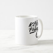 カヤック魚釣り_894 コーヒーマグカップ (正面右)