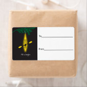 カヤック「すべて明るい」クリスマスラベル ラベル (インサイチュ)