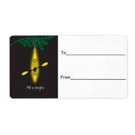 カヤック「すべて明るい」クリスマスラベル ラベル