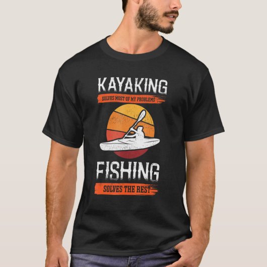 カヤック アングラー フィッシング カヤック Tシャツ (正面)