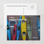 カヤック・ウォール ポストカード (正面/裏面)