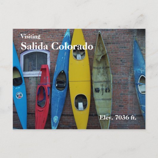 カヤック・ウォール ポストカード (正面)