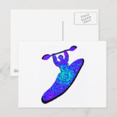 カヤック・ウ熱狂するェ ポストカード (正面/裏面)