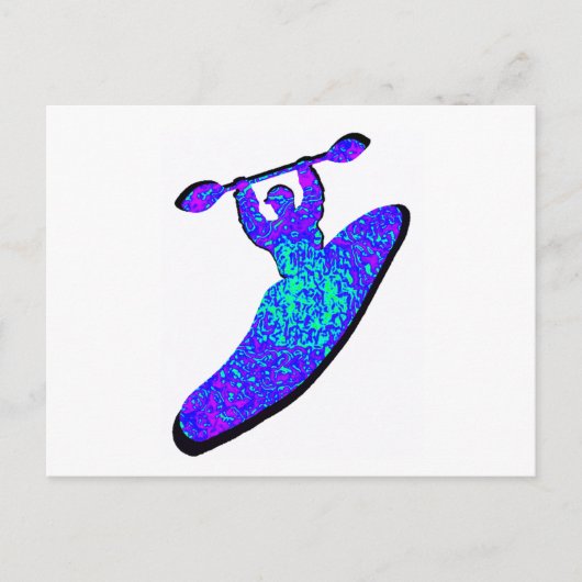 カヤック・ウ熱狂するェ ポストカード (正面)