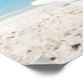 カヤック、カタマラン、カヤック|キューバビーチ ポスター (角)