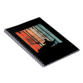 カヤック カヌー レトロ ノートブック (右側)