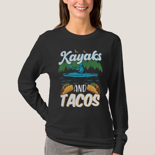 カヤック&タコスタコスカヤック Tシャツ (正面)