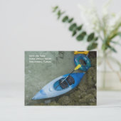 カヤック&チューブポストカード ポストカード (スタンド正面)