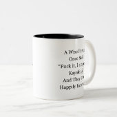 カヤック ツートーンマグカップ (正面右)