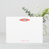 カヤック&パドルズインアクア&コーラルサンキューカード サンキューカード (スタンド正面)