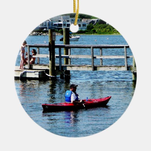 カヤック ブリストル RI セラミックオーナメント (正面)