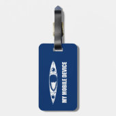 カヤック、マイモバイルデバイス ラゲッジタグ (裏面縦)