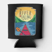 カヤック – 川が呼び出し、私は行かなければならない 缶クーラー (正面)