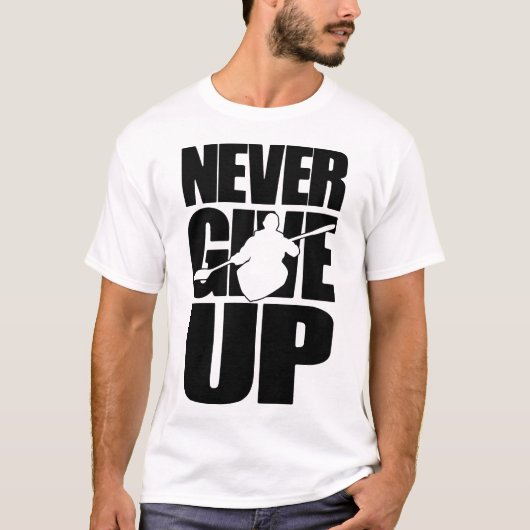 カヤッ与えクしない Tシャツ (正面)
