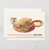 カヤトーストはがき ポストカード (正面/裏面)