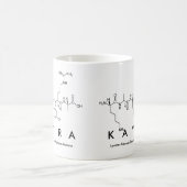 カヤラペプチド名mug コーヒーマグカップ (中央)