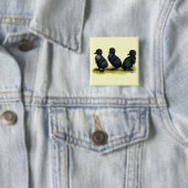 カユガの幼鳥 缶バッジ (インサイチュ)