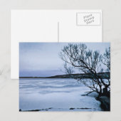 カユ凍っていガ湖 ポストカード (正面/裏面)